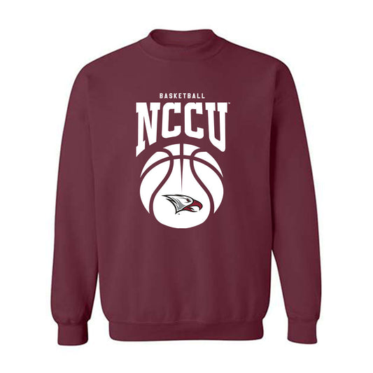 NCCU - NCAA Men's Basketball : Cobey Harraway - Crewneck Sweatshirt Sports Shersey