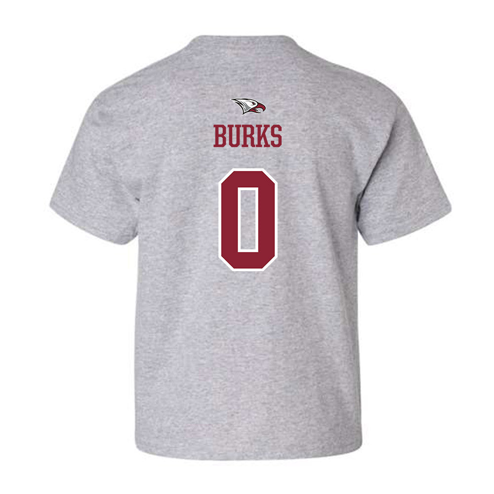 NCCU - NCAA Women's Basketball : Kimeira Burks - Youth T-Shirt Sports Shersey