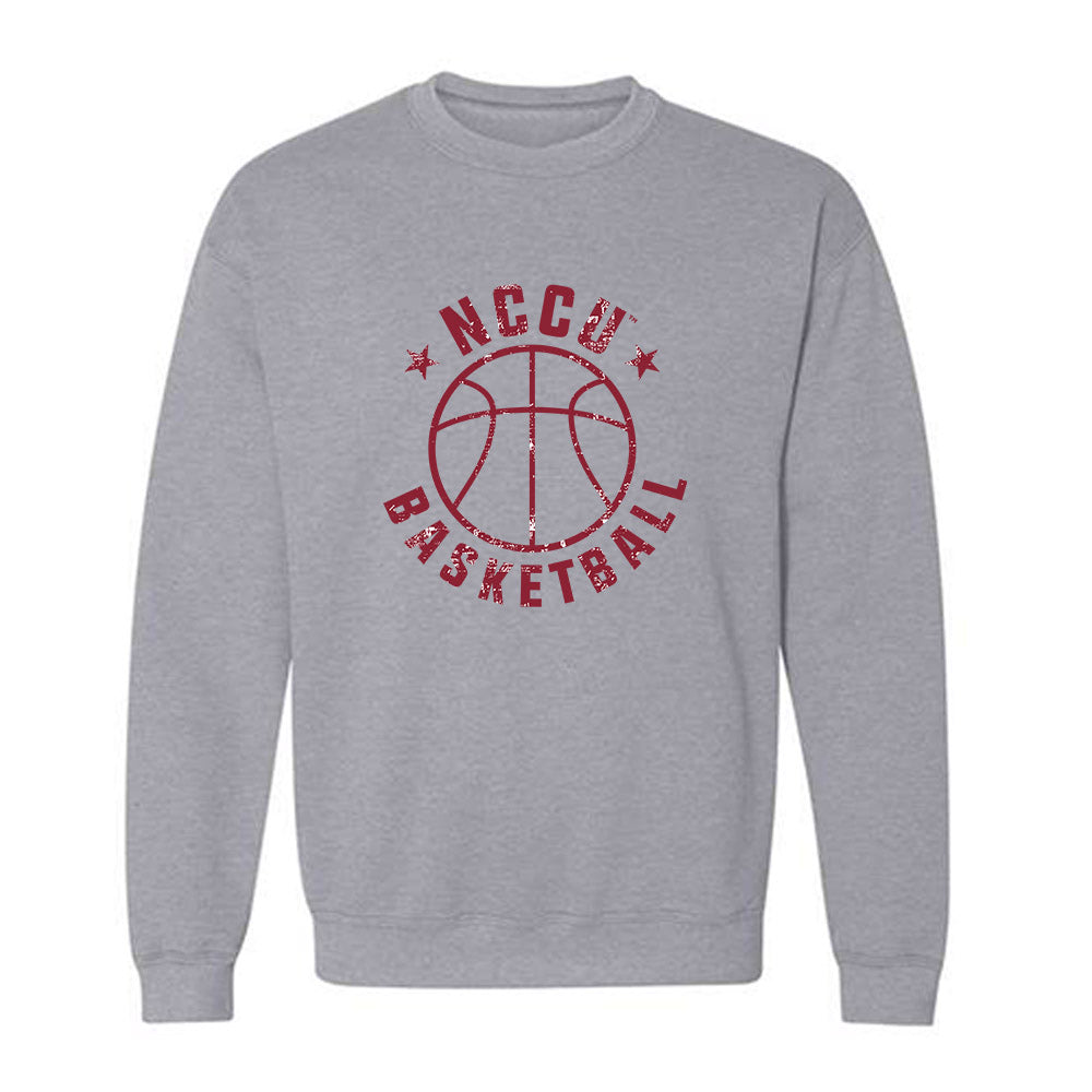 NCCU - NCAA Men's Basketball : Devin Gordon - Crewneck Sweatshirt Sports Shersey