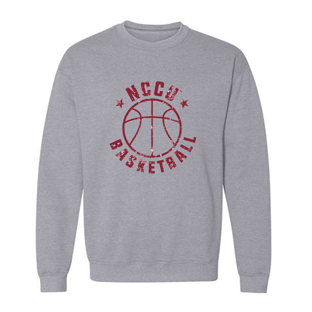 NCCU - NCAA Men's Basketball : Ja'darius Harris - Crewneck Sweatshirt Sports Shersey