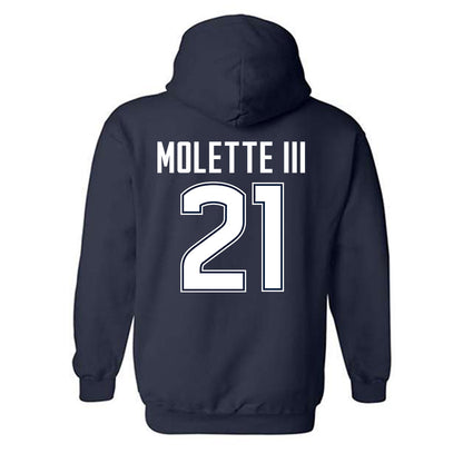 UConn - NCAA Football : Lee Molette III Hooded Sweatshirt