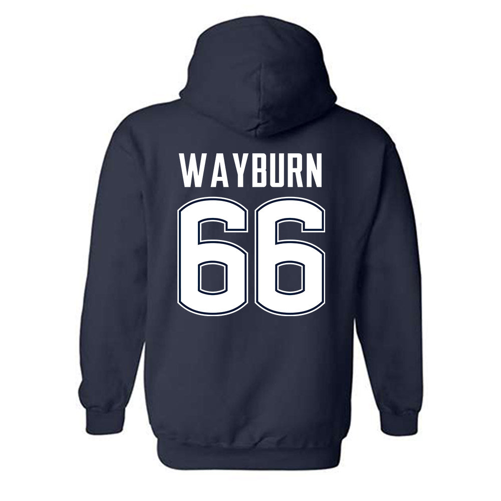 UConn - NCAA Football : Brady Wayburn Shersey Hooded Sweatshirt