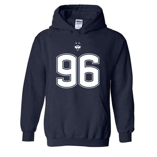 UConn - NCAA Football : Dal'Mont Gourdine Shersey Hooded Sweatshirt