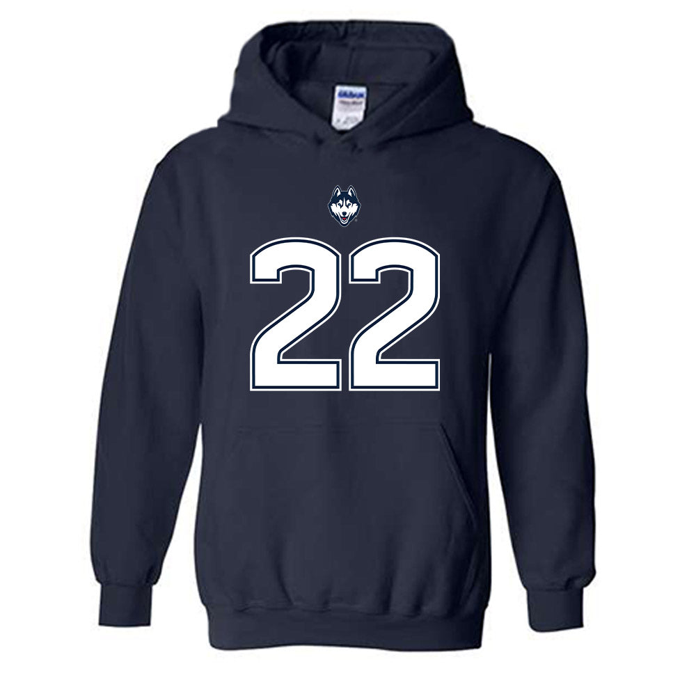 UConn - NCAA Football : Victor Rosa Shersey Hooded Sweatshirt