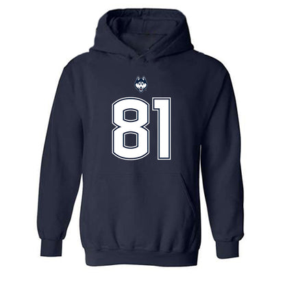 UCONN - NCAA Football : Louis Hansen - Hooded Sweatshirt