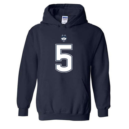 UConn - NCAA Football : Kaleb Anthony Hooded Sweatshirt