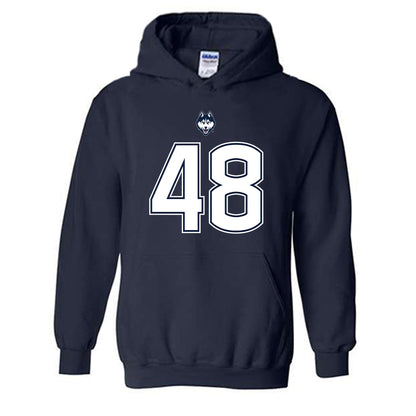 UConn - NCAA Football : Connor Pace Shersey Hooded Sweatshirt