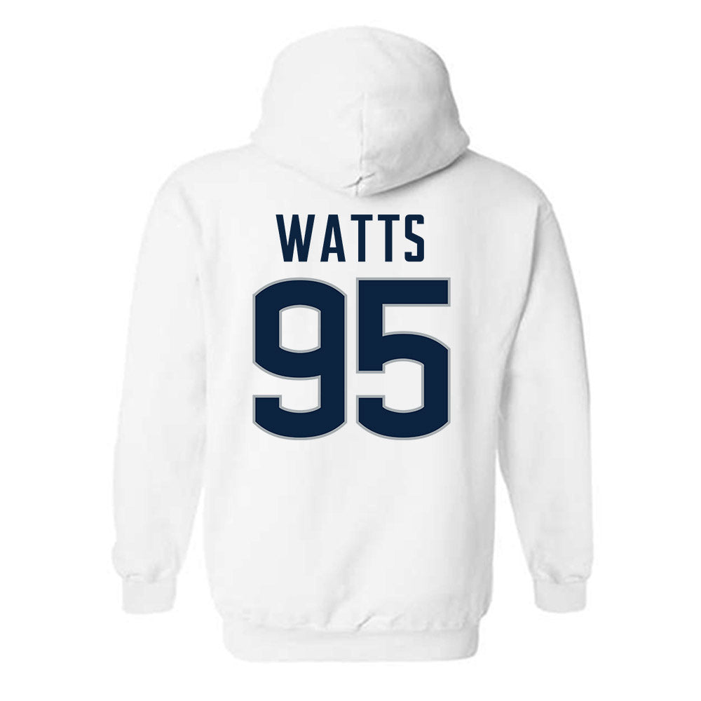 UConn - NCAA Football : Eric Watts Shersey Hooded Sweatshirt