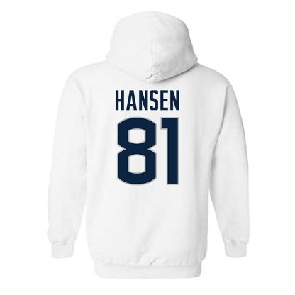 UCONN - NCAA Football : Louis Hansen - Shersey Hooded Sweatshirt