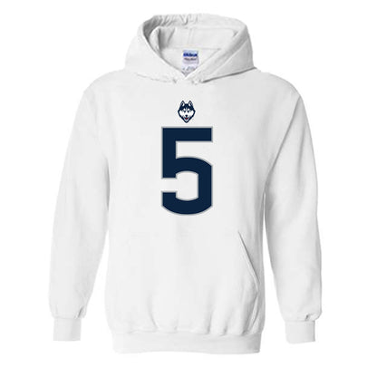 UConn - NCAA Football : Kaleb Anthony Hooded Sweatshirt