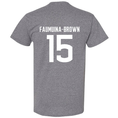 UCONN - NCAA Football : Tui Faumuina-Brown - Short Sleeve T-Shirt