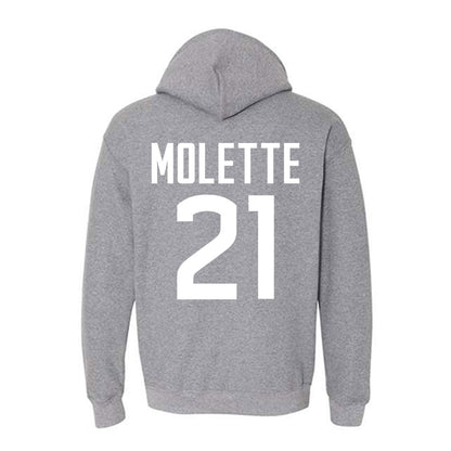 UConn - NCAA Football : Lee Molette III Hooded Sweatshirt