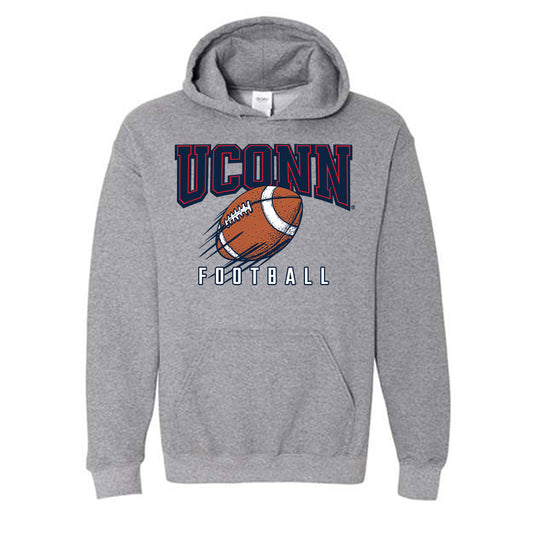 UConn - NCAA Football : Victor Rosa Hooded Sweatshirt