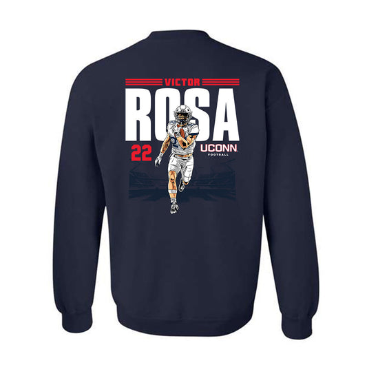 UConn - NCAA Football : Victor Rosa UConn RB Sweatshirt