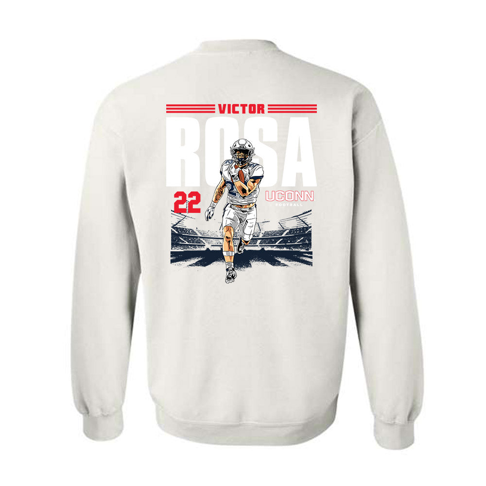 UConn - NCAA Football : Victor Rosa UConn RB Sweatshirt