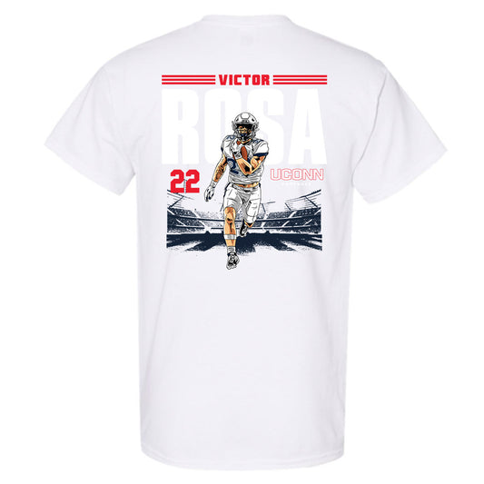 UConn - NCAA Football : Victor Rosa UConn RB T-Shirt