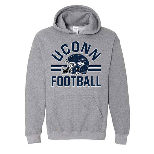 UConn - NCAA Football : Dal'Mont Gourdine Hooded Sweatshirt