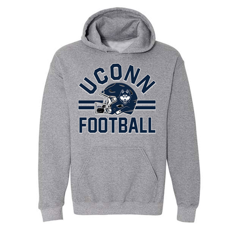 UConn - NCAA Football : Langston Hardy - Hooded Sweatshirt Sports Shersey