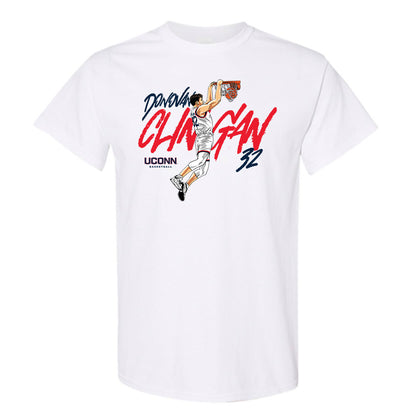 UConn - NCAA Men's Basketball : Donovan Clingan T-Shirt
