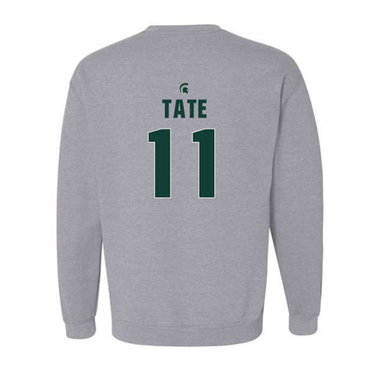 Michigan State - NCAA Women's Basketball : Jocelyn Tate - Crewneck Sweatshirt Classic Shersey