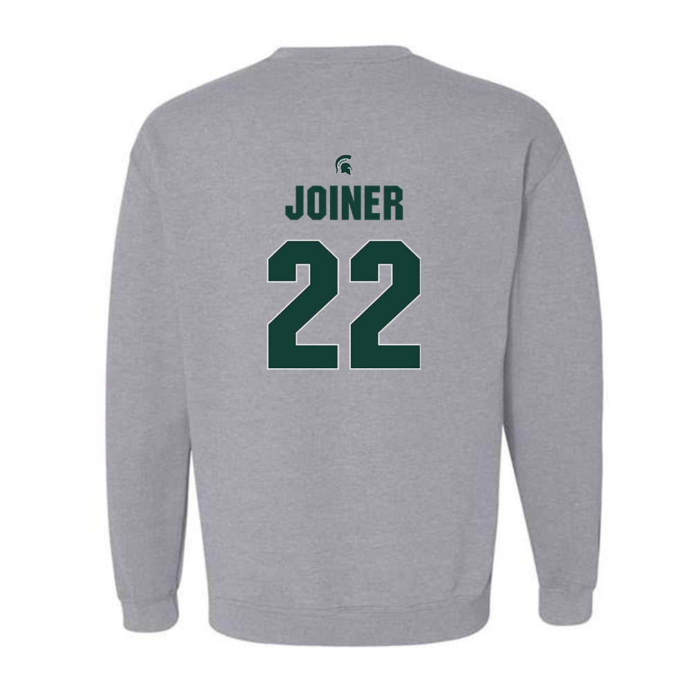 Michigan State - NCAA Women's Basketball : Moira Joiner - Crewneck Sweatshirt Classic Shersey