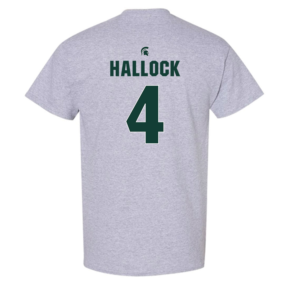 Michigan State - NCAA Women's Basketball : Theryn Hallock - T-Shirt Classic Shersey