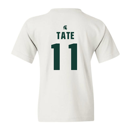 Michigan State - NCAA Women's Basketball : Jocelyn Tate - Youth T-Shirt Classic Shersey