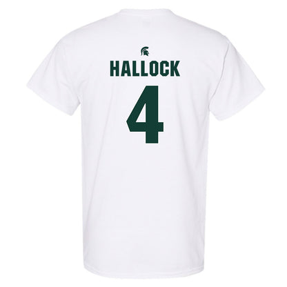 Michigan State - NCAA Women's Basketball : Theryn Hallock - T-Shirt Classic Shersey