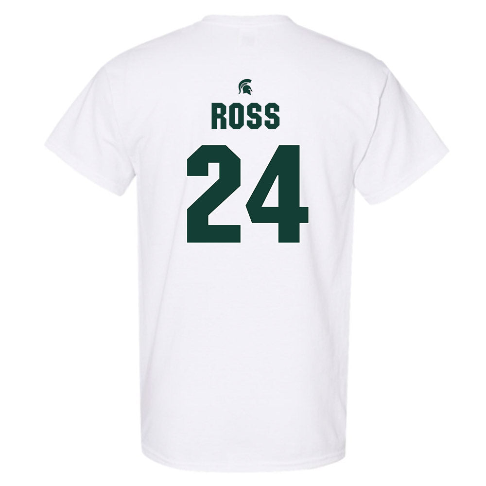 Michigan State - NCAA Women's Basketball : Lauren Ross - T-Shirt Classic Shersey