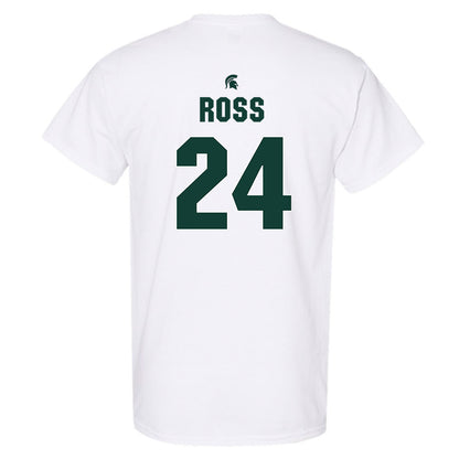Michigan State - NCAA Women's Basketball : Lauren Ross - T-Shirt Classic Shersey