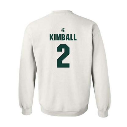 Michigan State - NCAA Women's Basketball : Abbey Kimball - Crewneck Sweatshirt Classic Shersey
