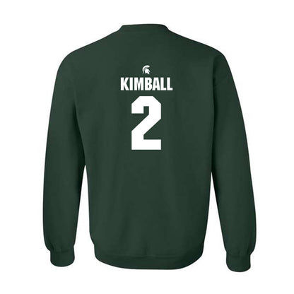 Michigan State - NCAA Women's Basketball : Abbey Kimball - Crewneck Sweatshirt Classic Shersey