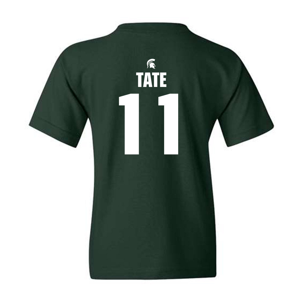 Michigan State - NCAA Women's Basketball : Jocelyn Tate - Youth T-Shirt Classic Shersey