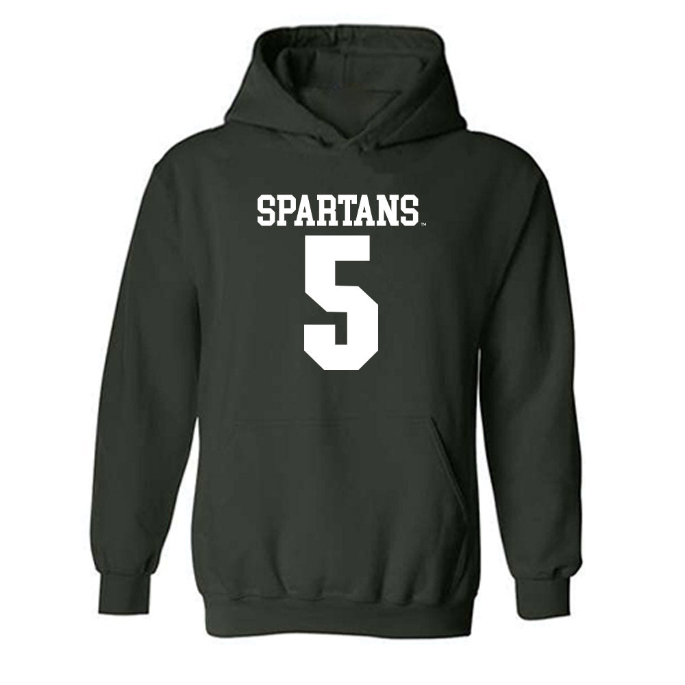 Michigan State - NCAA Softball : Payton Conroy - Hooded Sweatshirt Classic Shersey