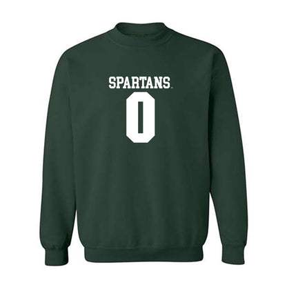 Michigan State - NCAA Women's Basketball : Damiya Hagemann - Crewneck Sweatshirt Classic Shersey