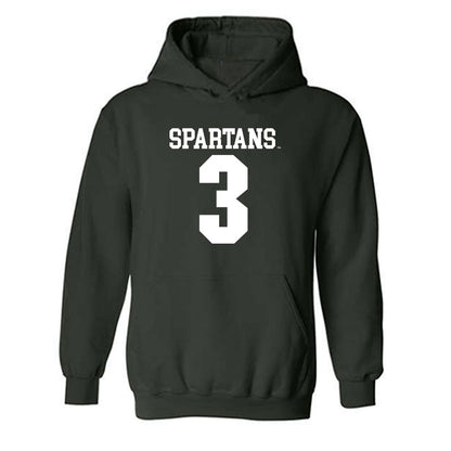 Michigan State - NCAA Women's Basketball : Gabrielle Elliott - Hooded Sweatshirt Classic Shersey