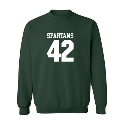 Michigan State - NCAA Softball : Hannah Hawley - Crewneck Sweatshirt Classic Shersey