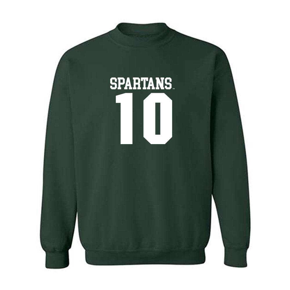 Michigan State - NCAA Baseball : Nicklas Williams - Crewneck Sweatshirt Classic Shersey