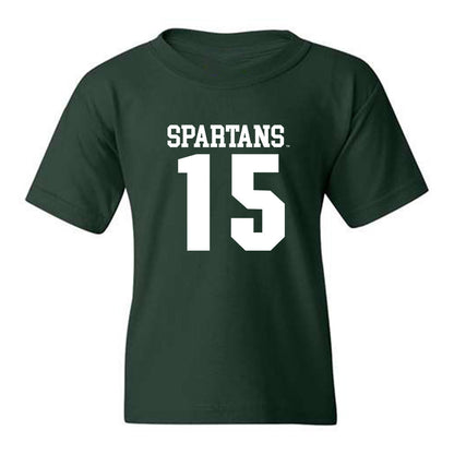 Michigan State - NCAA Men's Basketball : Carson Cooper - Youth T-Shirt Classic Shersey