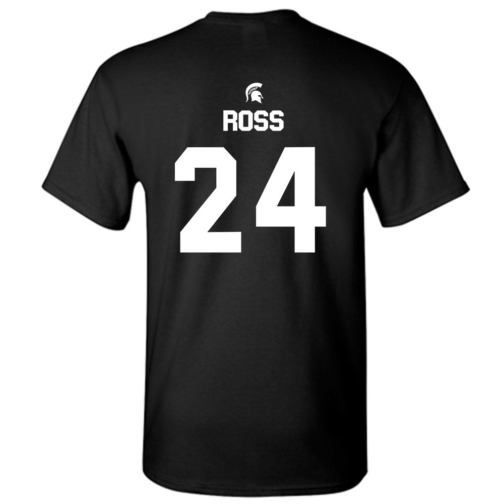 Michigan State - NCAA Women's Basketball : Lauren Ross - T-Shirt Sports Shersey