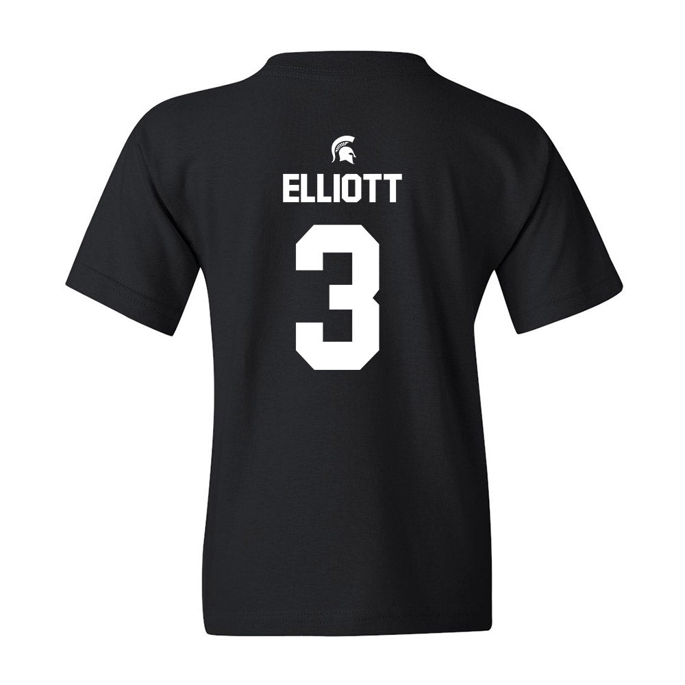 Michigan State - NCAA Women's Basketball : Gabrielle Elliott - Youth T-Shirt Sports Shersey