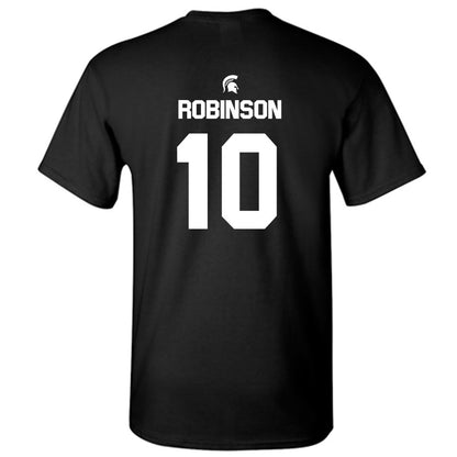 Michigan State - NCAA Women's Basketball : Bree Robinson - T-Shirt Sports Shersey