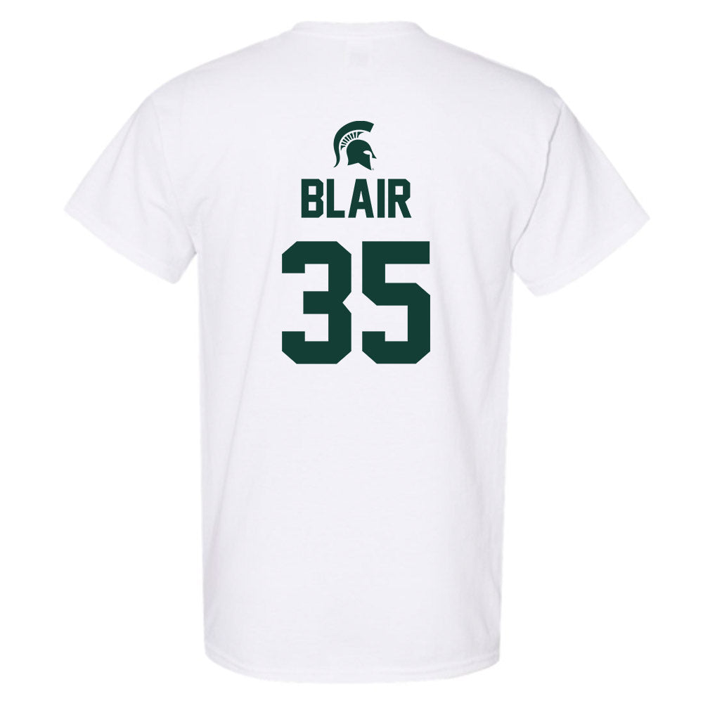 Michigan State - NCAA Women's Basketball : Kennedy Blair - T-Shirt Sports Shersey