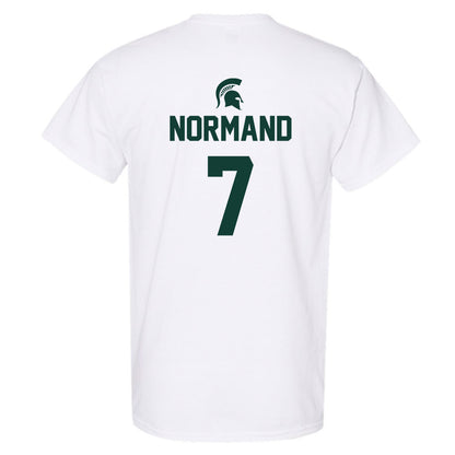 Michigan State - NCAA Men's Basketball : Gehrig Normand - T-Shirt Sports Shersey