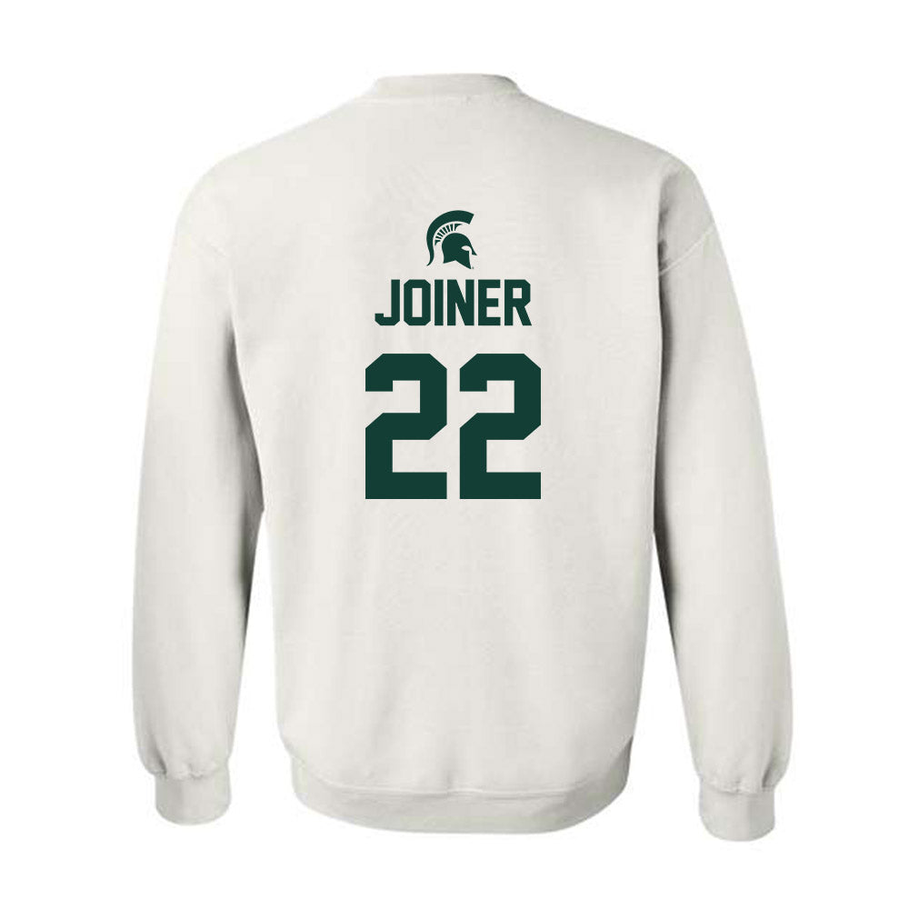 Michigan State - NCAA Women's Basketball : Moira Joiner - Crewneck Sweatshirt Sports Shersey