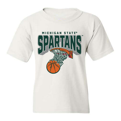 Michigan State - NCAA Women's Basketball : Lauren Ross - Youth T-Shirt Sports Shersey
