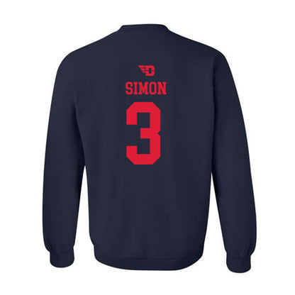 Dayton - NCAA Men's Basketball : Jaiun Simon - Crewneck Sweatshirt Sports Shersey