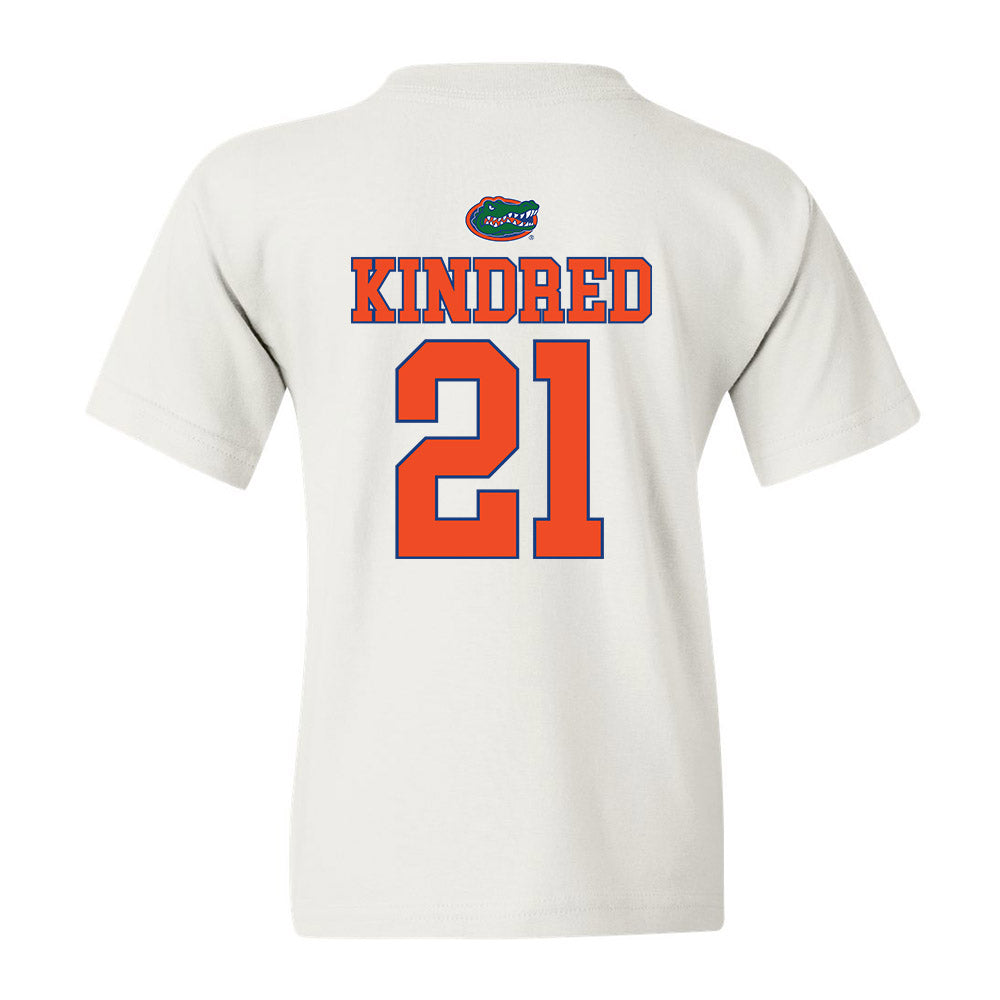 Florida - NCAA Women's Basketball : Eriny Kindred - Youth T-Shirt Sports Shersey