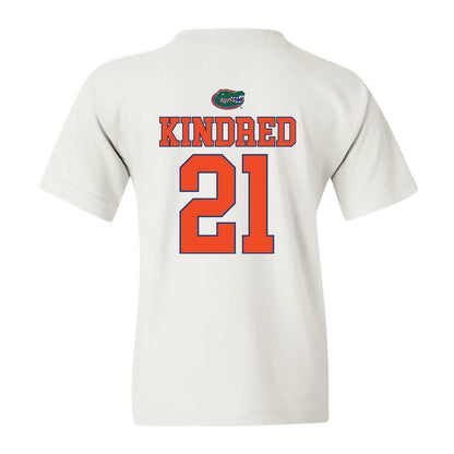 Florida - NCAA Women's Basketball : Eriny Kindred - Youth T-Shirt Sports Shersey