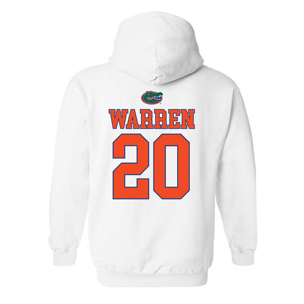 Florida - NCAA Women's Basketball : Jeriah Warren - Hooded Sweatshirt Sports Shersey